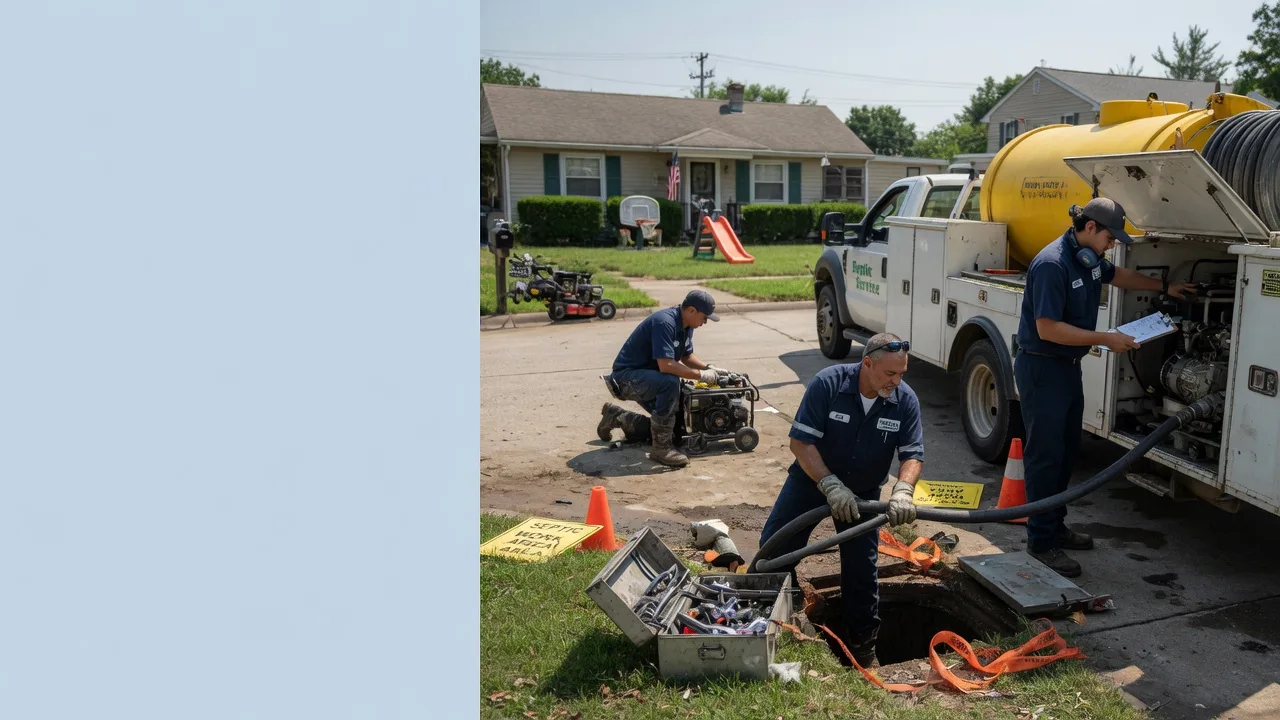 Septic Tank Pumping in Connersville, IN near me